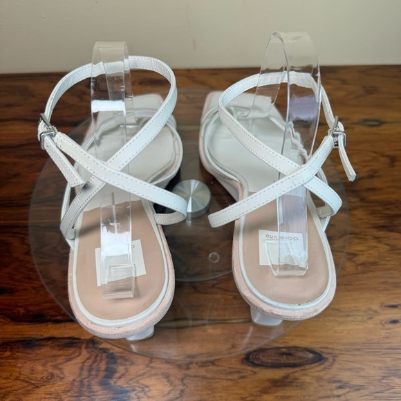 Dolce Vita Gemini Wedges - ivory leather - size 12 - Picture 11 of 16